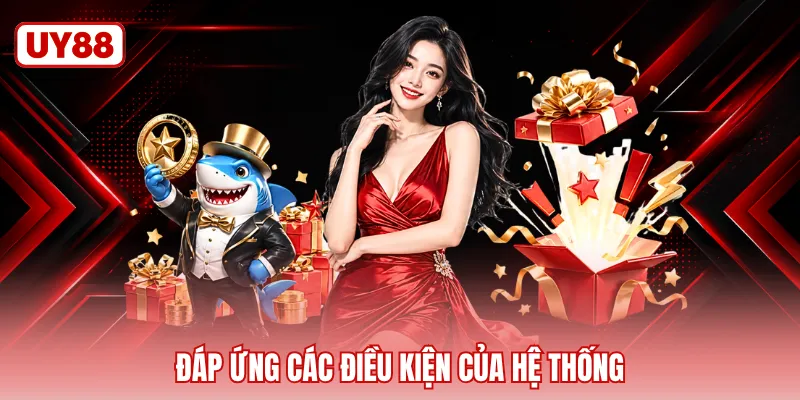 Đáp ứng các điều kiện của hệ thống